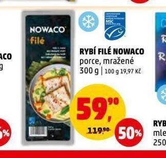 Penny Market Nowaco rybí filé nabídka