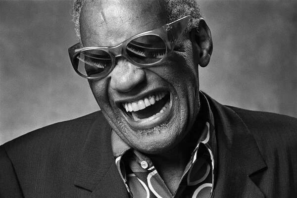 Ray Charles · Los Angeles 1985 © Norman Seeff