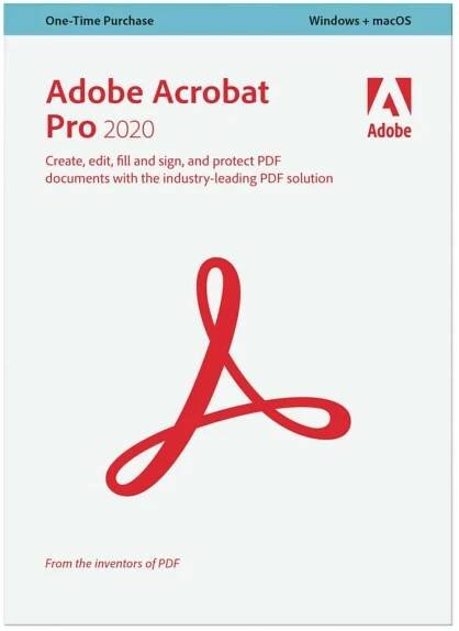 Adobe Acrobat Pro 2020 od 13 999 Kč