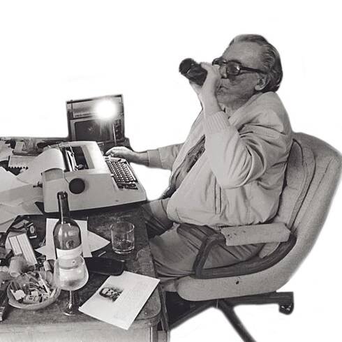 Charles Bukowski's writing routine is the least pretentious thing I've ever read.
