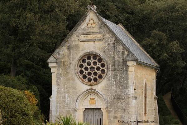 A chapel in Marqueyssac Garden