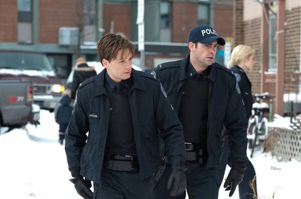 Rookie Blue - V utajení - Z filmu - Gregory Smith, Travis Milne