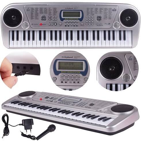 Klávesnice, elektronické varhany s mikrofonem MQ5407