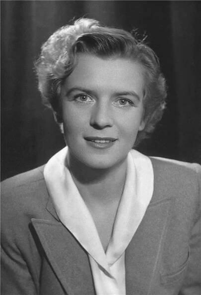 Moskevský charakter - 17.12.1949, Jiřina Steimarová (Žeňa) Foto: Josef Heinrich