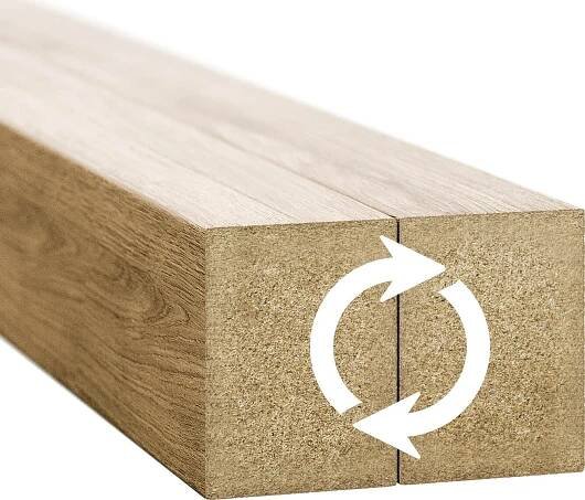 Lameo Standard dekorativní stěnová lamela přírodní dub 30 x 40 x 2750 mm 1 ks