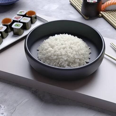Obrázek rýže na sushi
