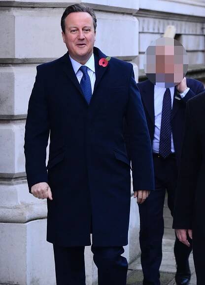  One of David Cameron's police bodyguards has been suspended from operational duties pending an investigation