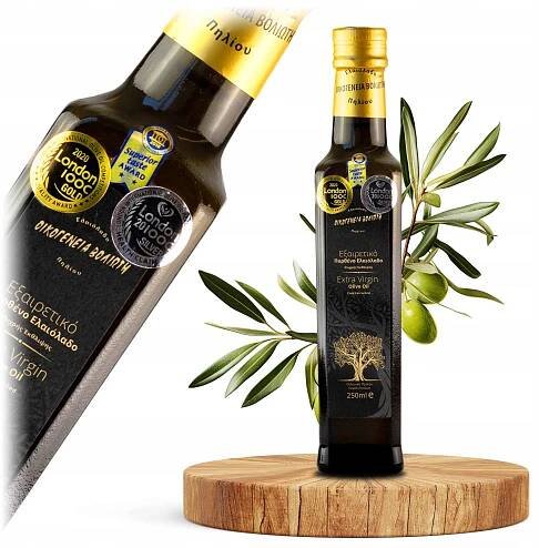 Extra panenský řecký olivový olej Premium 250 ml z Peloponésu ČERSTVÝ 24/25