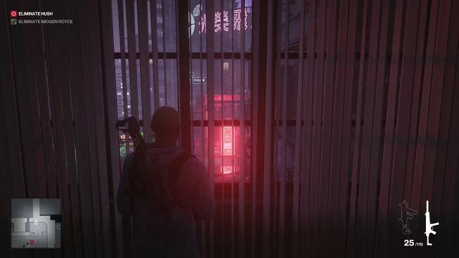 Hitman 3; gameplay: střecha