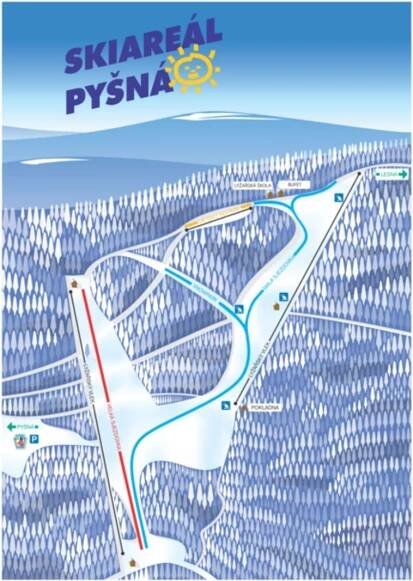 Skiareál Pyšná foto 3