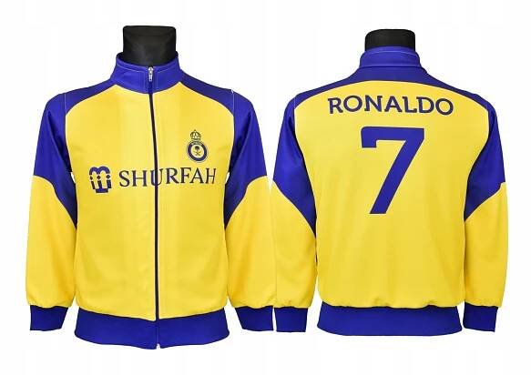 JAKS DĚTSKÁ FOTBALOVÁ MIKINA RONALDO AL-NASSR Rozměry: 122