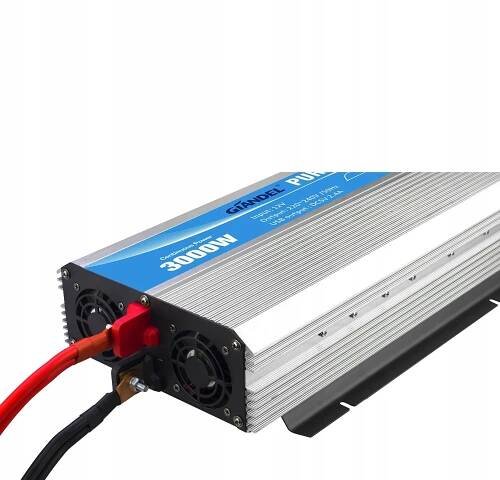 SINUSOVÝ MĚNIČ GIANDEL 3000 W MĚNIČ NAPĚTÍ NAPĚTÍ PŘEVODNÍK DC 12 V Značka ostatní