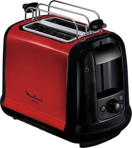 Topinkovač MOULINEX LT 261 D 850 W červený