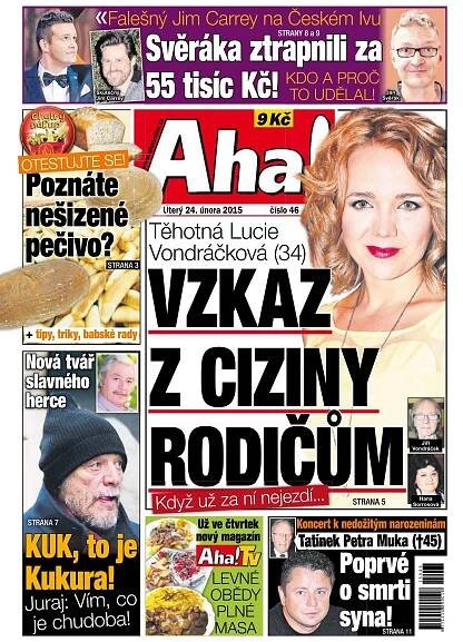 Časopis AHA! - 24.2.2015