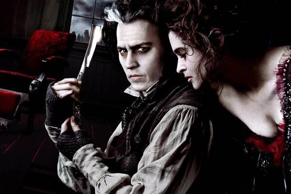 Fotografie z filmové adaptace Tima Burtona