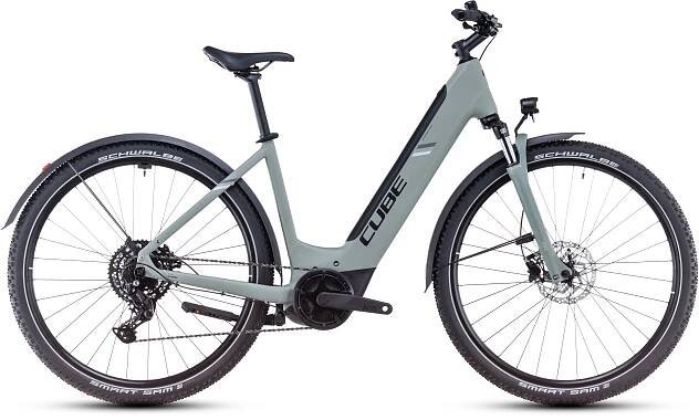 CUBE Nuride Hybrid Performance 625 EasyEntry Allroad swampgrey ́n ́black 625 2025