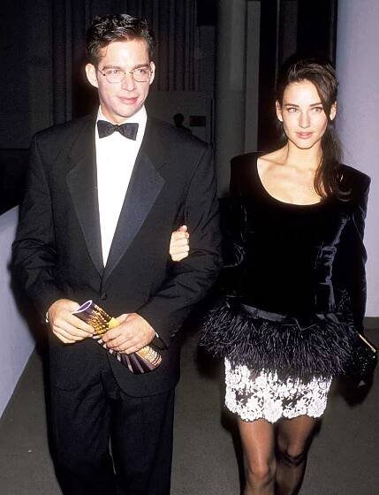 Harry Connick Jr. and Jill Goodacre during The 50th Annual Golden Globe Awards at Beverly Hilton Hotel in Beverly Hills, California, United States. 