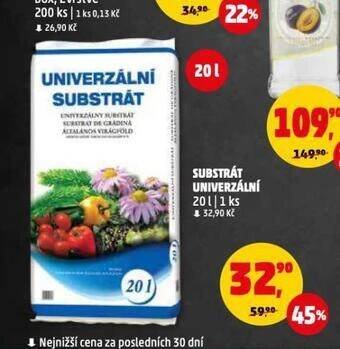 Penny Market Substrát univerzální nabídka