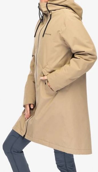 Dámský kabát Didriksons Fia Parka - wood
