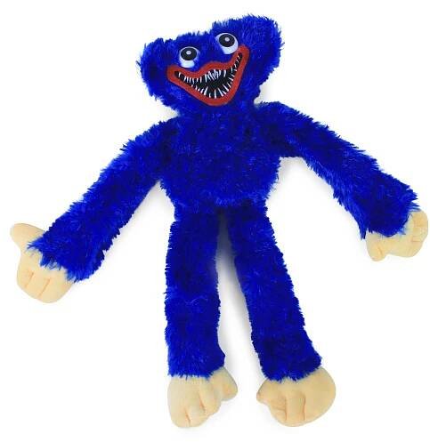 Huggy Wuggy modrá 40 cm