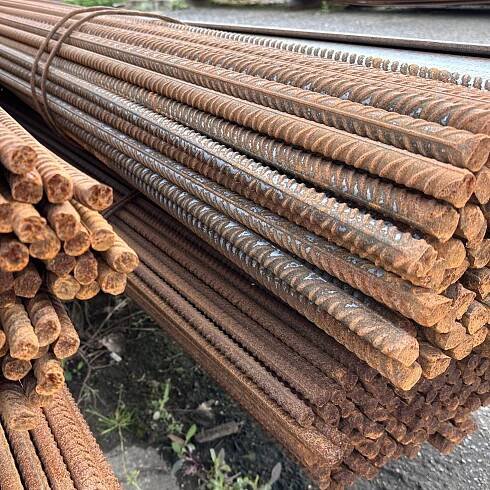 Ocel betonářská žebírková – Ø 6 mm - tyč