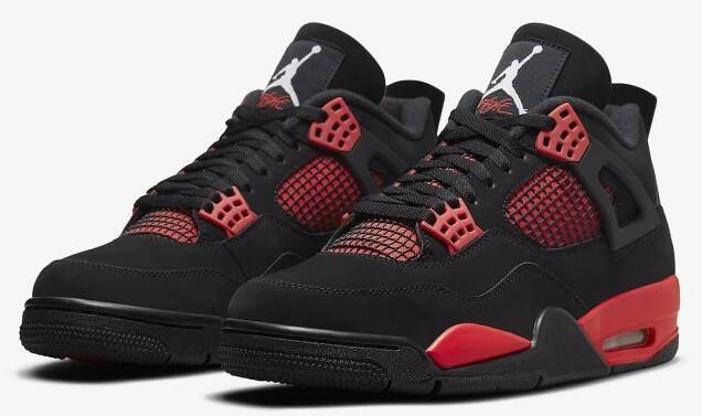 Sneakers AJ4 Retro Red Thunder