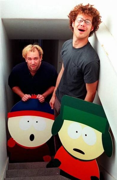 Trey Parker, left and Matt Stone, ...