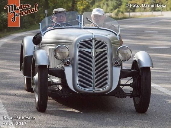 Brno–Soběšice 2017 objektivem Daniela Lexy – Veteran Automoto Club Brno