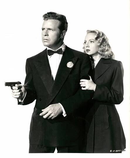 Johnny O'Clock - Promo - Dick Powell, Evelyn Keyes
