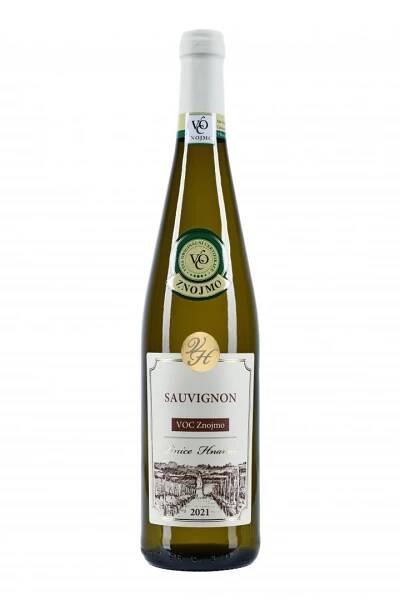 Víno Sauvignon VOC ZNOJMO 2021, voc, Vinice-Hnanice
