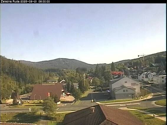 WebCam Archiv: Železná Ruda - pohled na město