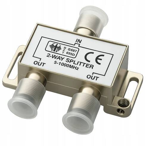 ROZBOČOVAČ /SPLITER/ TV KABEL 1 vstup/2 výstup/ 3495
