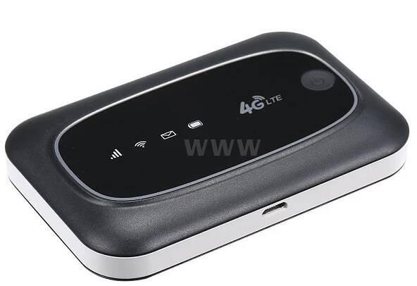4G LTE CAT4 150M odemčený mobilní MiFi přenosný hotspot bezdrátový Wifi router SIM karta (bílá)