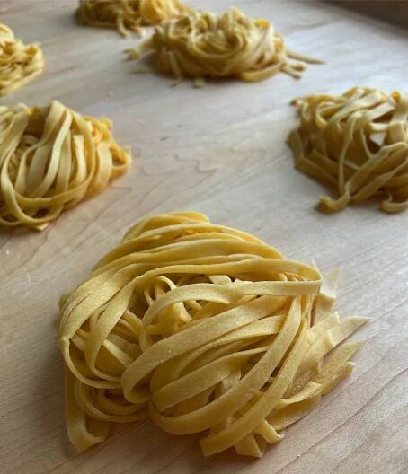 Tagliolini al Limone — Nina's Pasta Project 