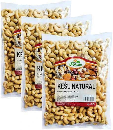Balíčky přírodních kešu: 500, 1 000 nebo 1 500 g - Obrázek 8