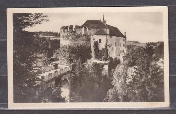 Český Šternberk - Pohlednice místopis