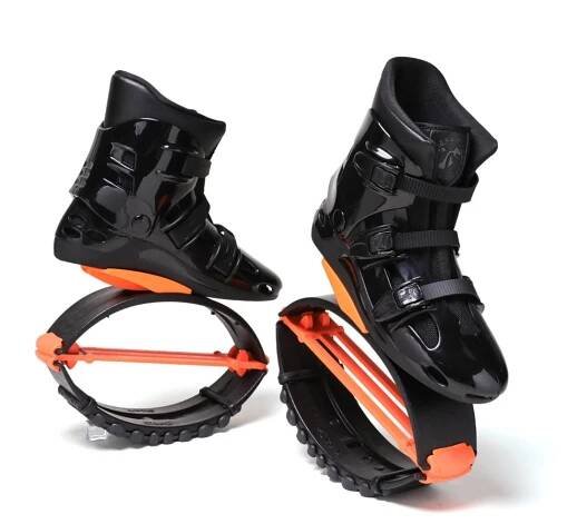 KANGAROO Boots - černo-oranžové - Obrázek 3
