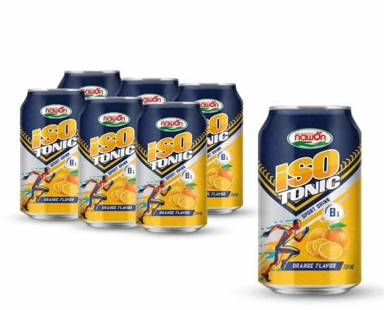 isotonic orange flavor sport drink 330ml