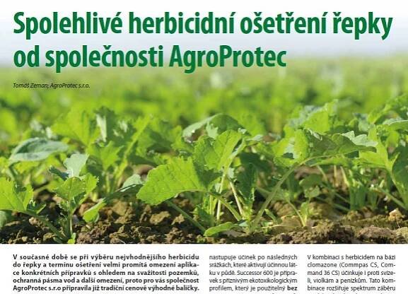 Agroprotec - přípravky na ochranu rostlin - úvodní strana