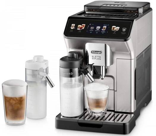 Automatický kávovar De'Longhi Eletta Explore ECAM 450.65S stříbrný