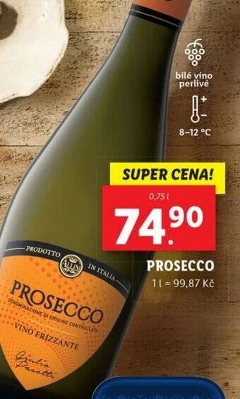 Lidl PROSECCO nabídka