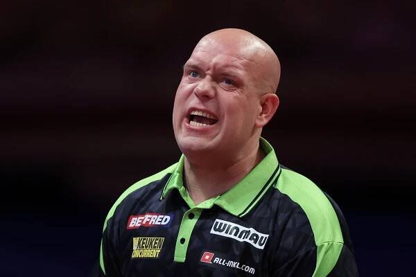 Van Gerwen gave an honest assessment of his second round performance in Budapest
