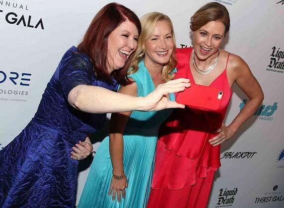 Kate Flannery, Angela Kinsey and Jenna Fischer