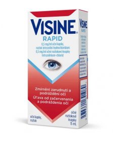 VISINE Rapid 0,5 mg/ml oční kapky 15 ml