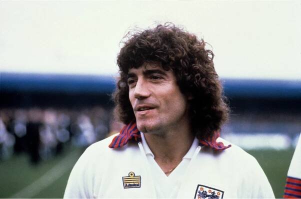 England ace Kevin Keegan proudly sported a perm