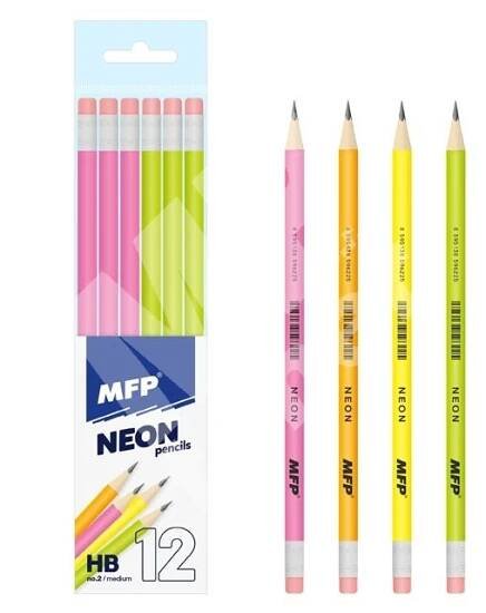 Tužka MFP Neon HB, M s pryží - MP Toner