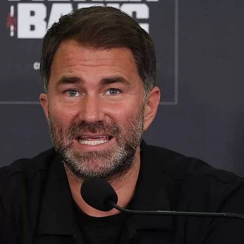 Olympic gold medallist's 'punch from the gods' saved Eddie Hearn's boxing career
