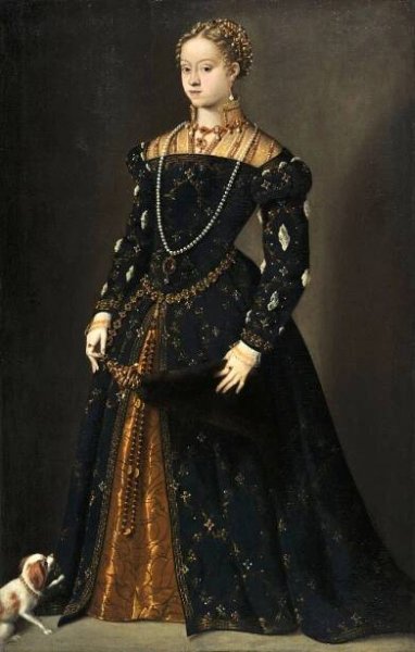 Catherine of Austria (1533-1572) | Abiti rinascimentali, Moda rinascimentale, Abbigliamento rinascimentale