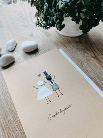 DIY: Vytvořte novomanželům originální svatební přání | Mementerra