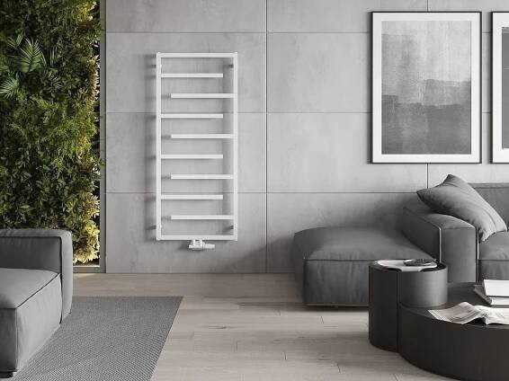 Mexen Oregon designový radiátor 1200 x 350 mm, 417 W, Bílá - W202-1200-350-00-20
